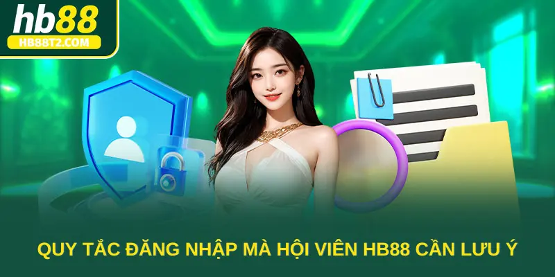 Quy tắc đăng nhập mà hội viên HB88 cần lưu ý