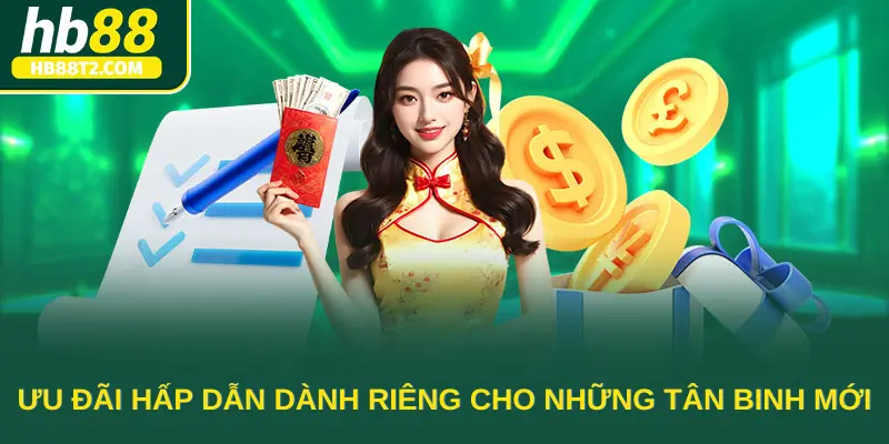 Ưu đãi hấp dẫn dành riêng cho những tân binh mới