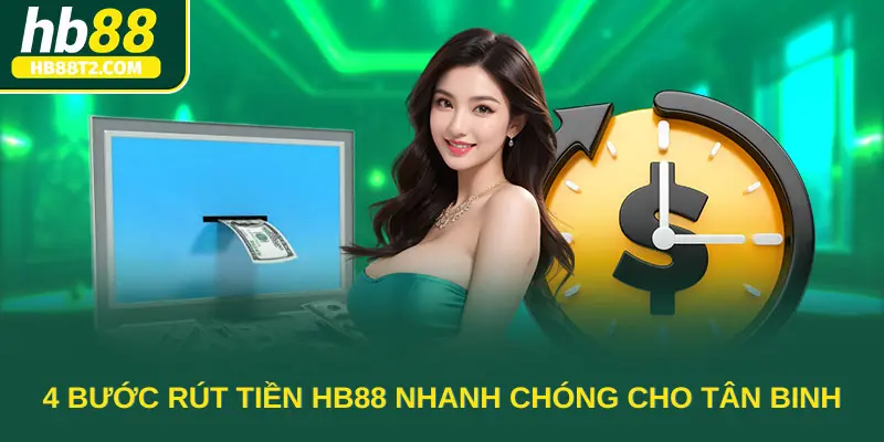 4 bước rút tiền HB88 nhanh chóng chớp mắt cho tân binh